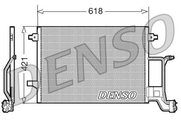 DENSO Kondensaator, kliimaseade Artikli number: DCN02015 soodsalt