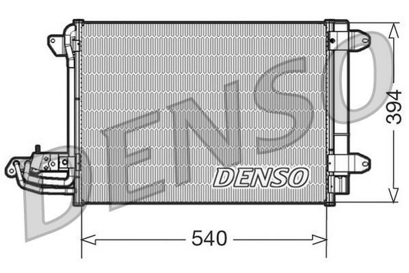 DENSO Air conditioning condenser Article number: DCN32001 cheaply