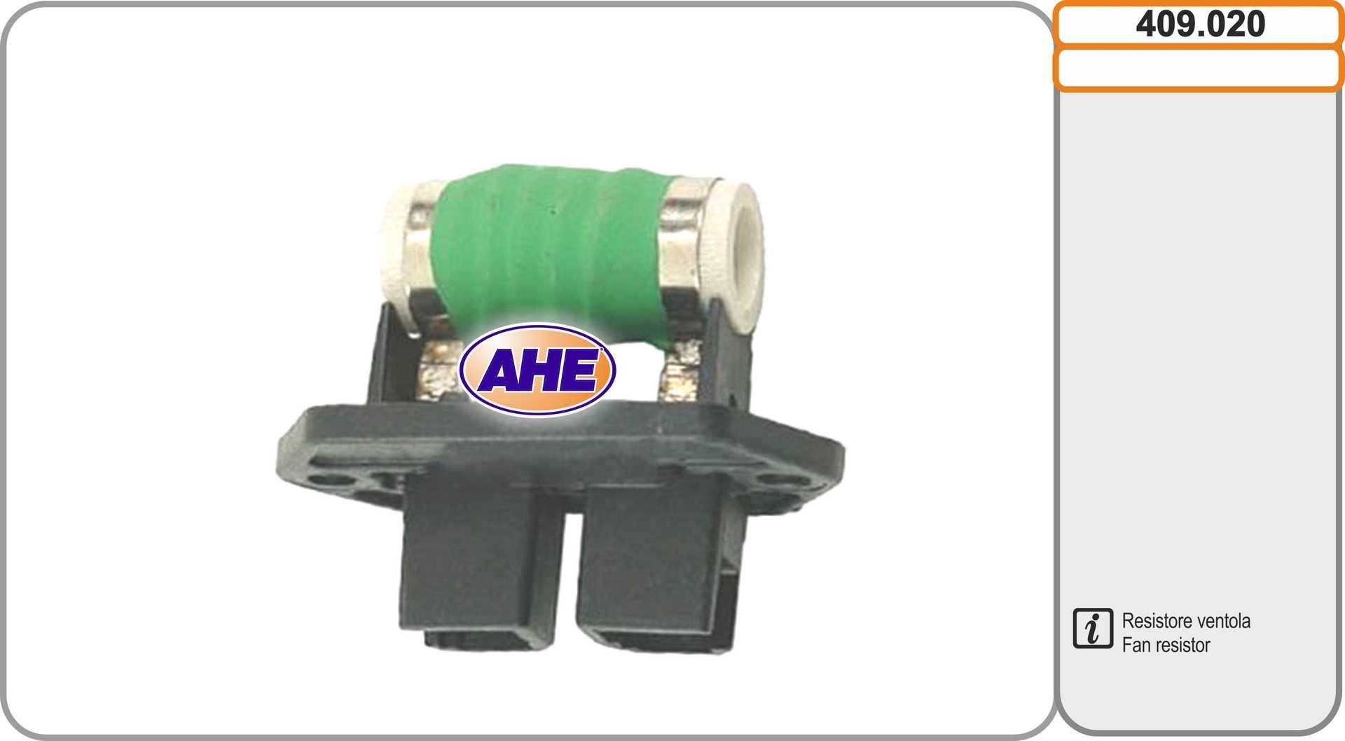 AHE Pre-resistor, electro motor radiator fan Article number: 409.020 cheaply
