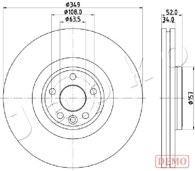 JAPKO Brake disc Article number: 60L17C cheaply