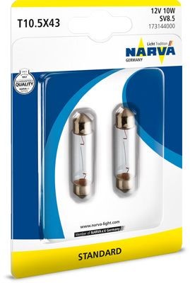 NARVA Bulb, licence plate light Article number: 173144000 cheaply