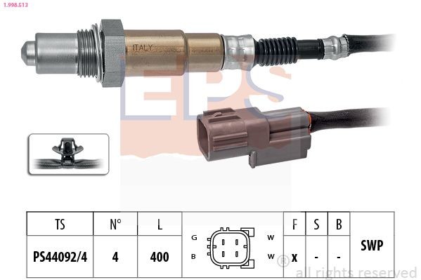 EPS Lambda sensor Article number: 1.998.513 cheaply