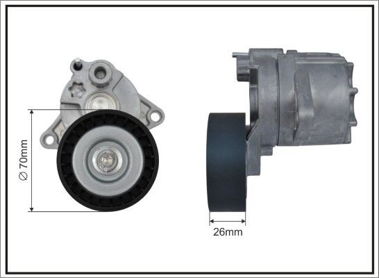 CAFFARO Tensioner Lever, v-ribbed belt Article number: 101100SP cheaply
