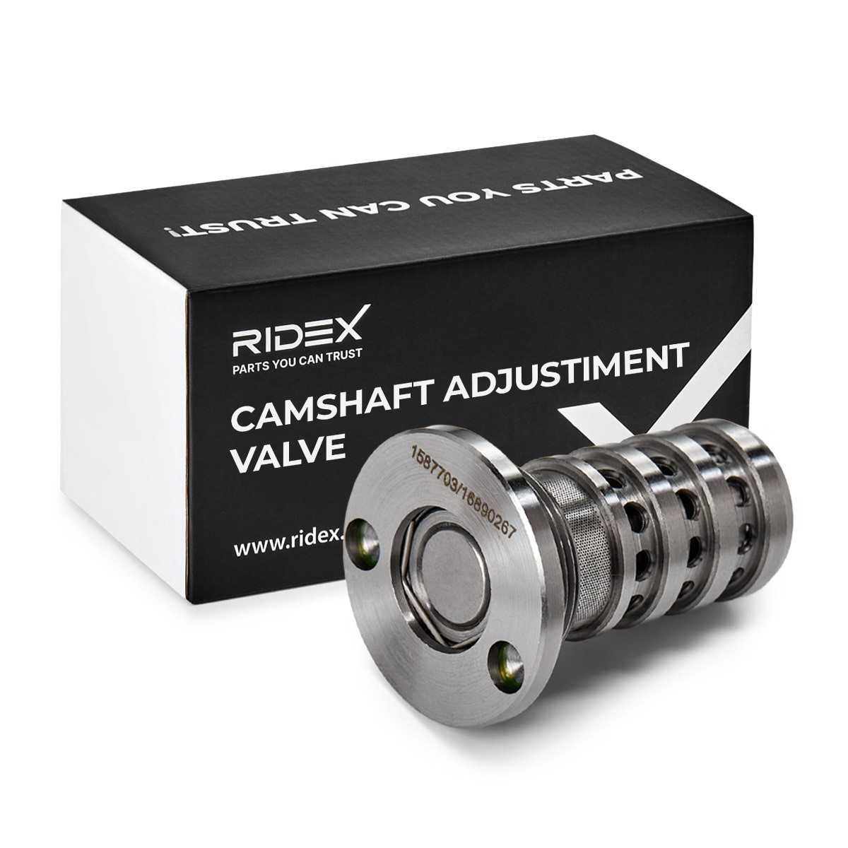 RIDEX 3826C0053 Camshaft adjustment valve A3 1.8 TFSI 170 PS Petrol 2021