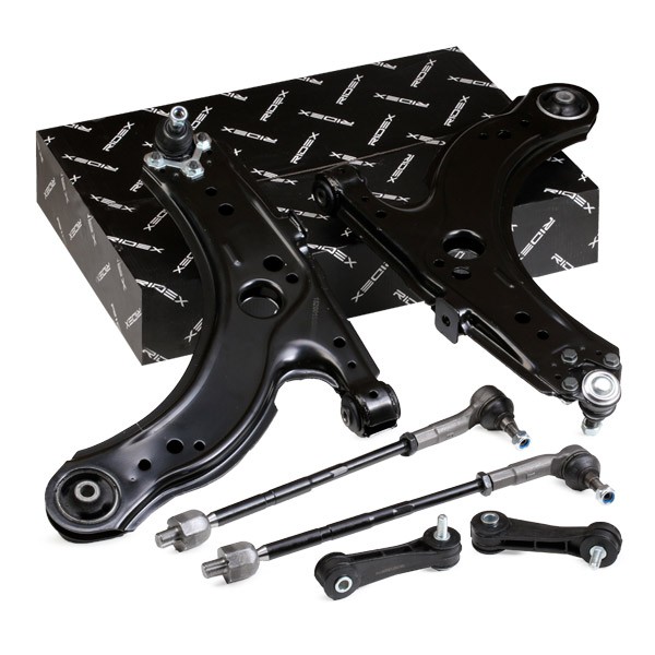 RIDEX 772S0499 Control arm repair kit NEW BEETLE 3.2 RSI 4motion (1C9) 224 PS Petrol 2010