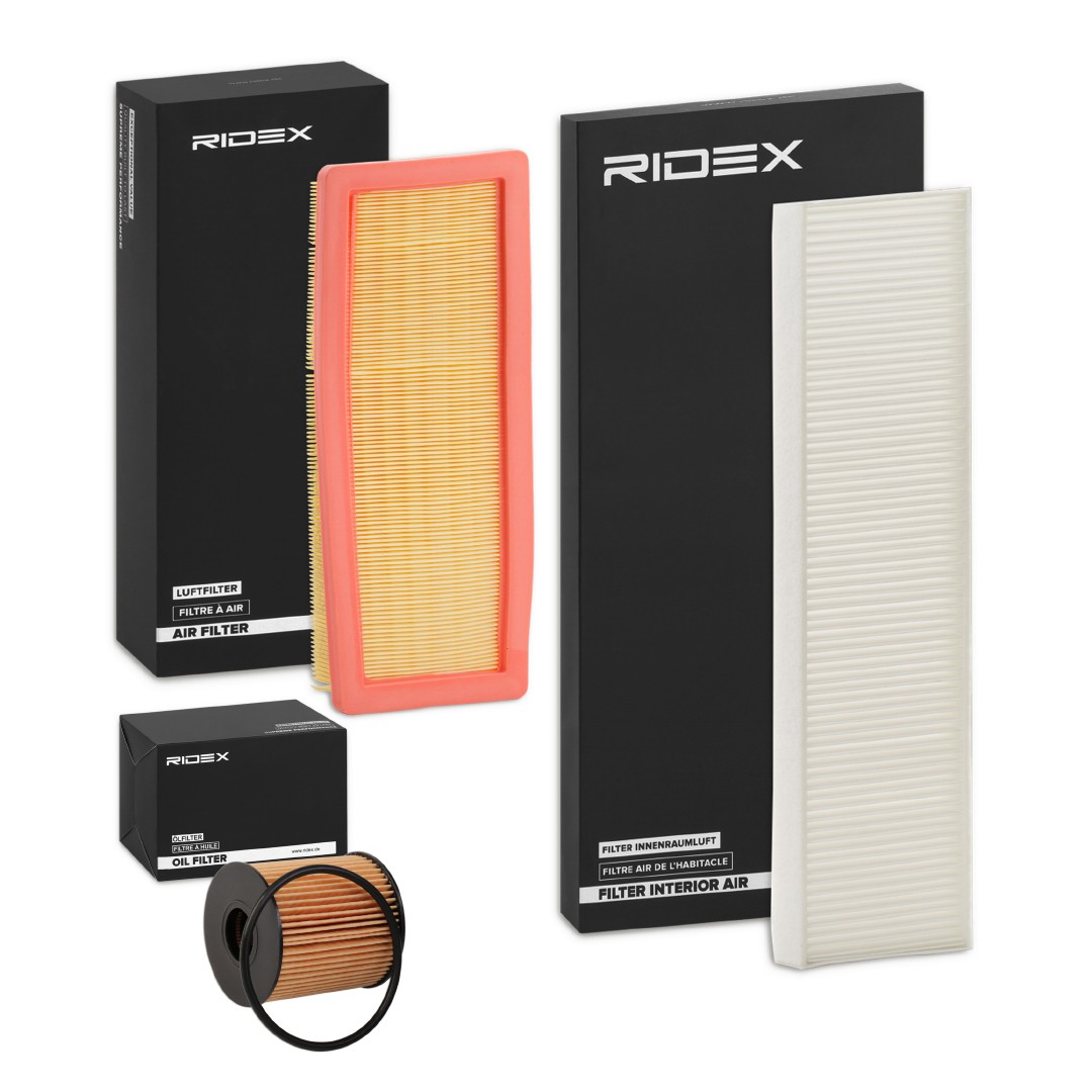 RIDEX Filter-komplekt Artikli number: 4055F3296 soodsalt