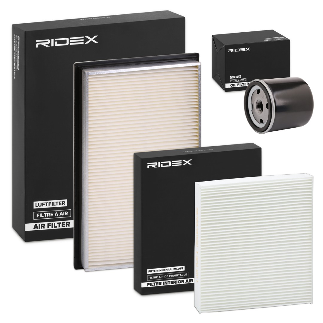 RIDEX Filter-komplekt Artikli number: 4055F3789 soodsalt