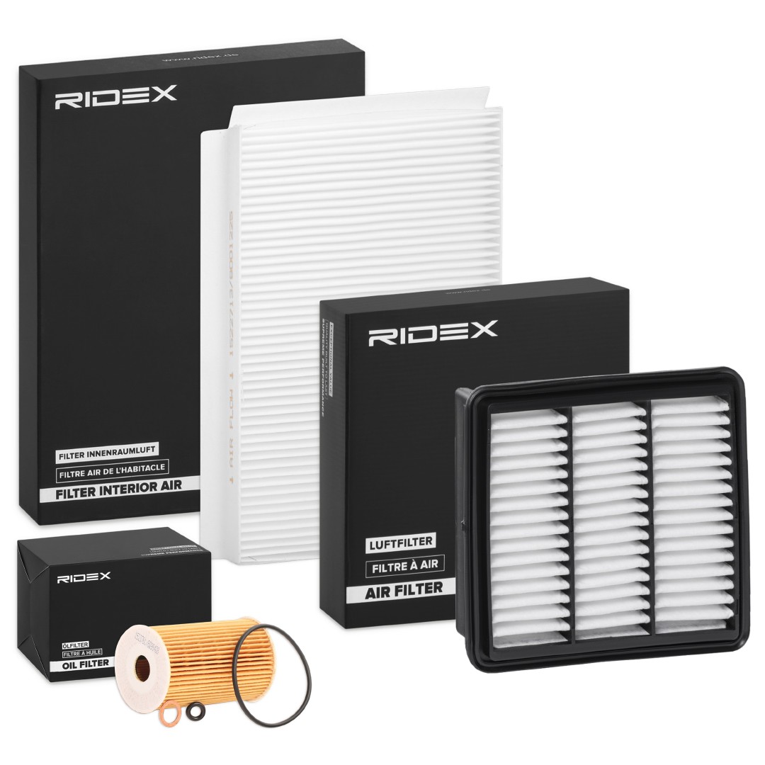RIDEX Filter-komplekt Artikli number: 4055F3862 soodsalt