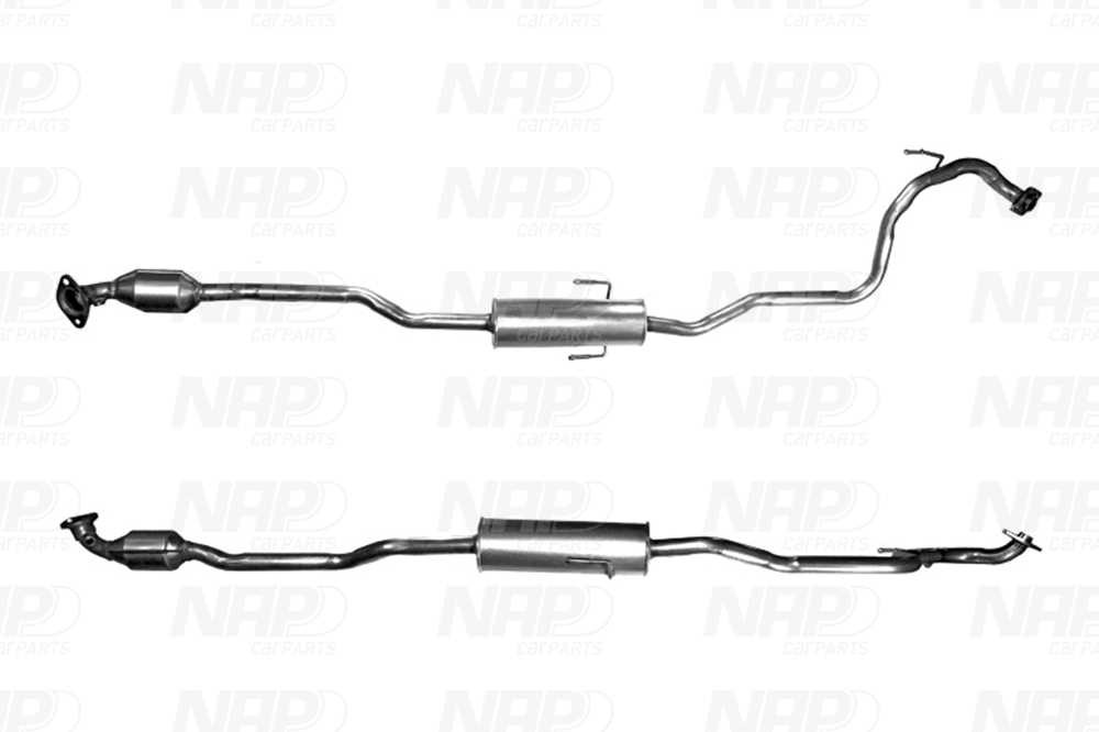 NAP carparts Catalytic converter Article number: CAK11368 cheaply