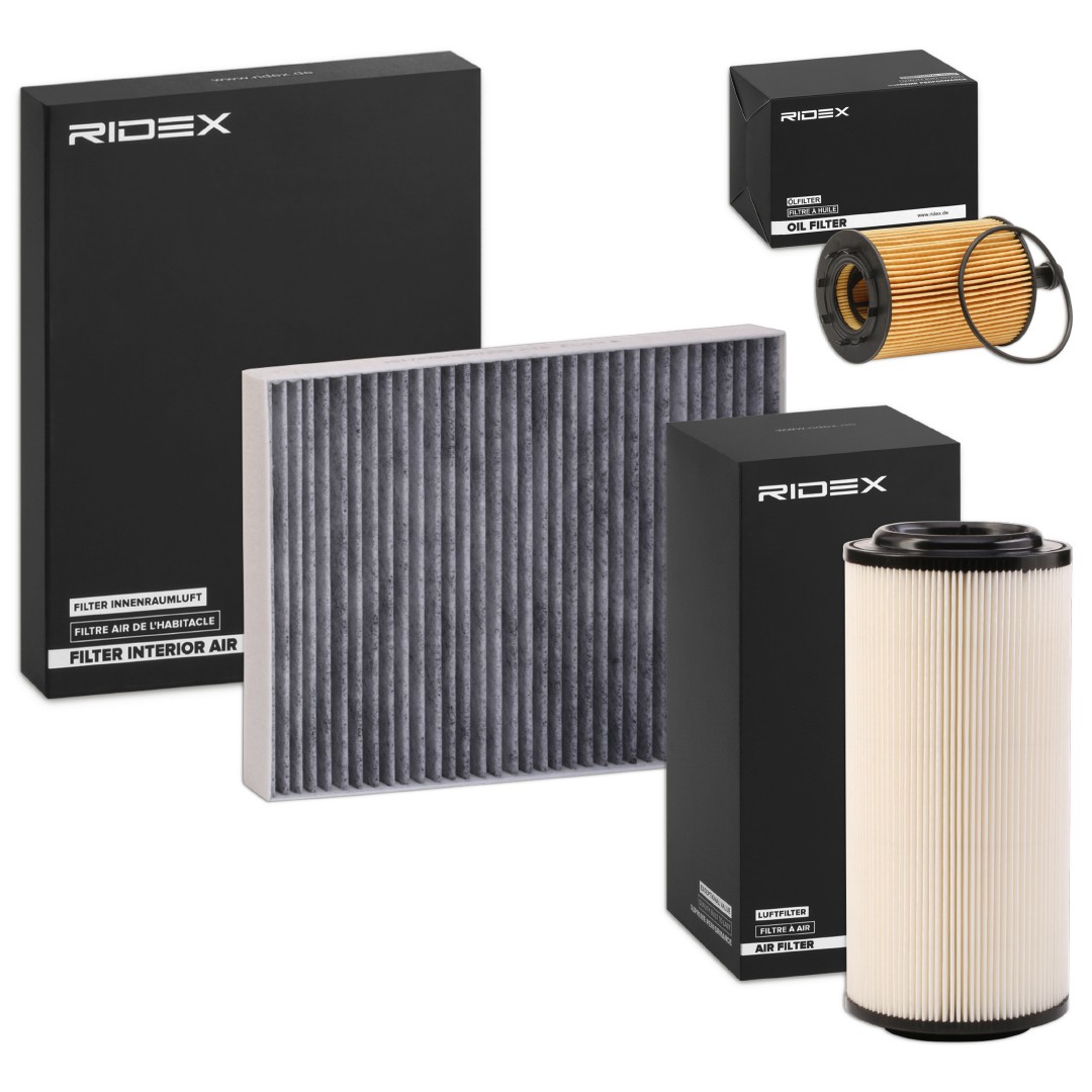RIDEX Komplet filtra številka artikla: 4055F19483 poceni