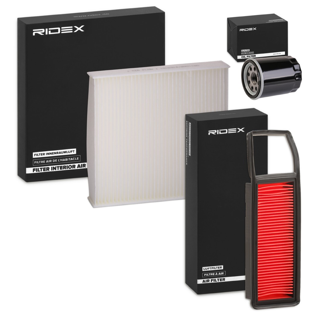RIDEX Filter-komplekt Artikli number: 4055F19657 soodsalt