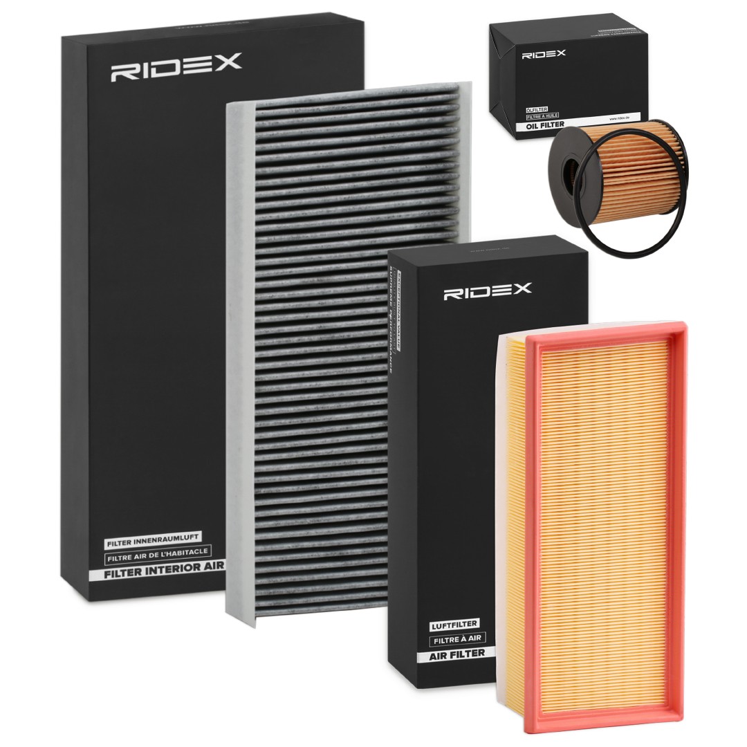 RIDEX Filter-komplekt Artikli number: 4055F19767 soodsalt