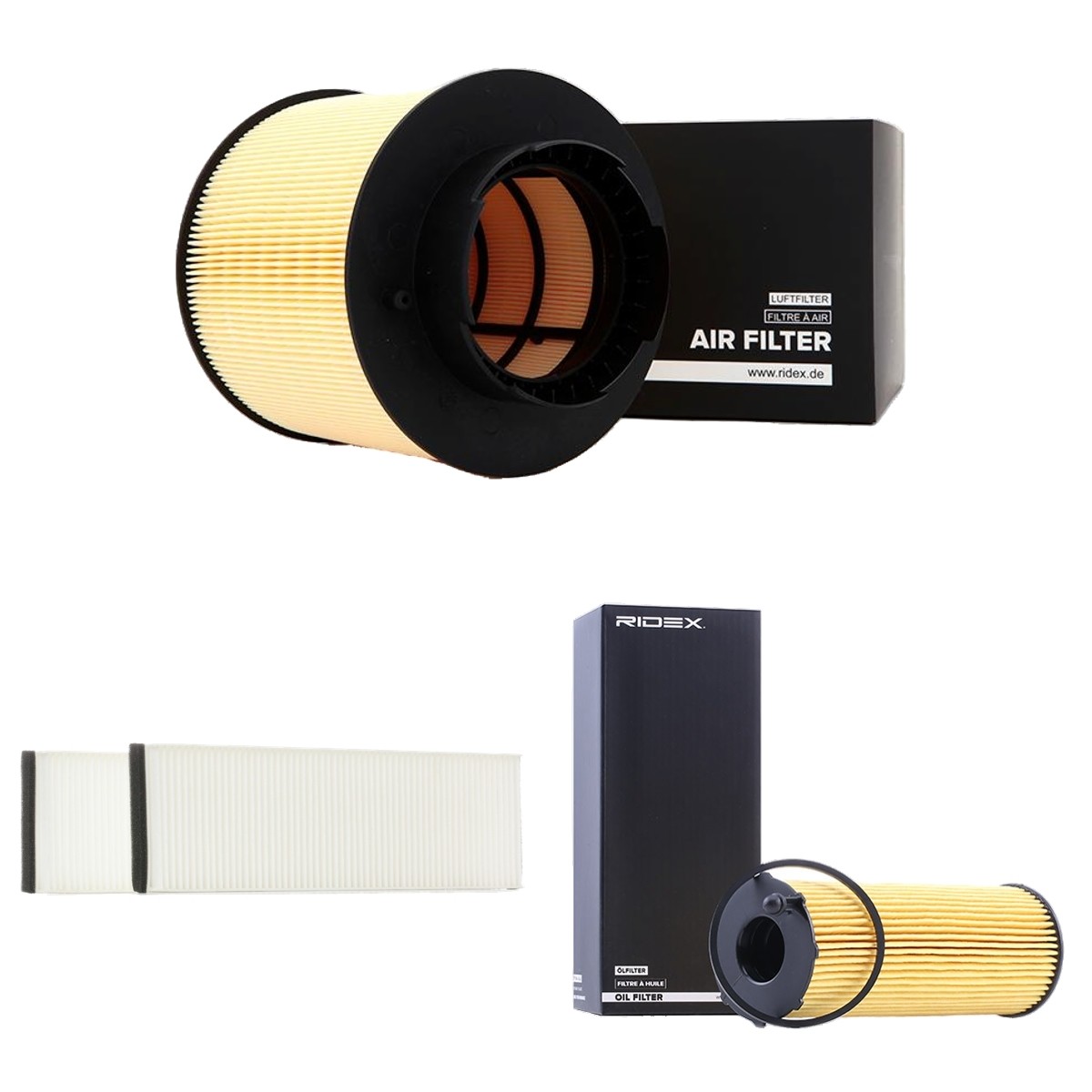RIDEX Filter-komplekt Artikli number: 4055F20202 soodsalt