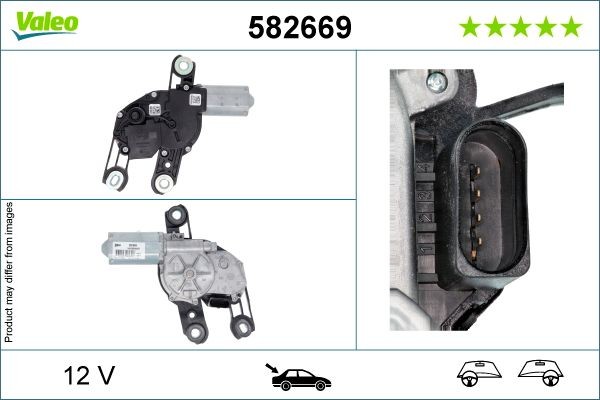 VALEO Wiper motor Article number: 582669 cheaply