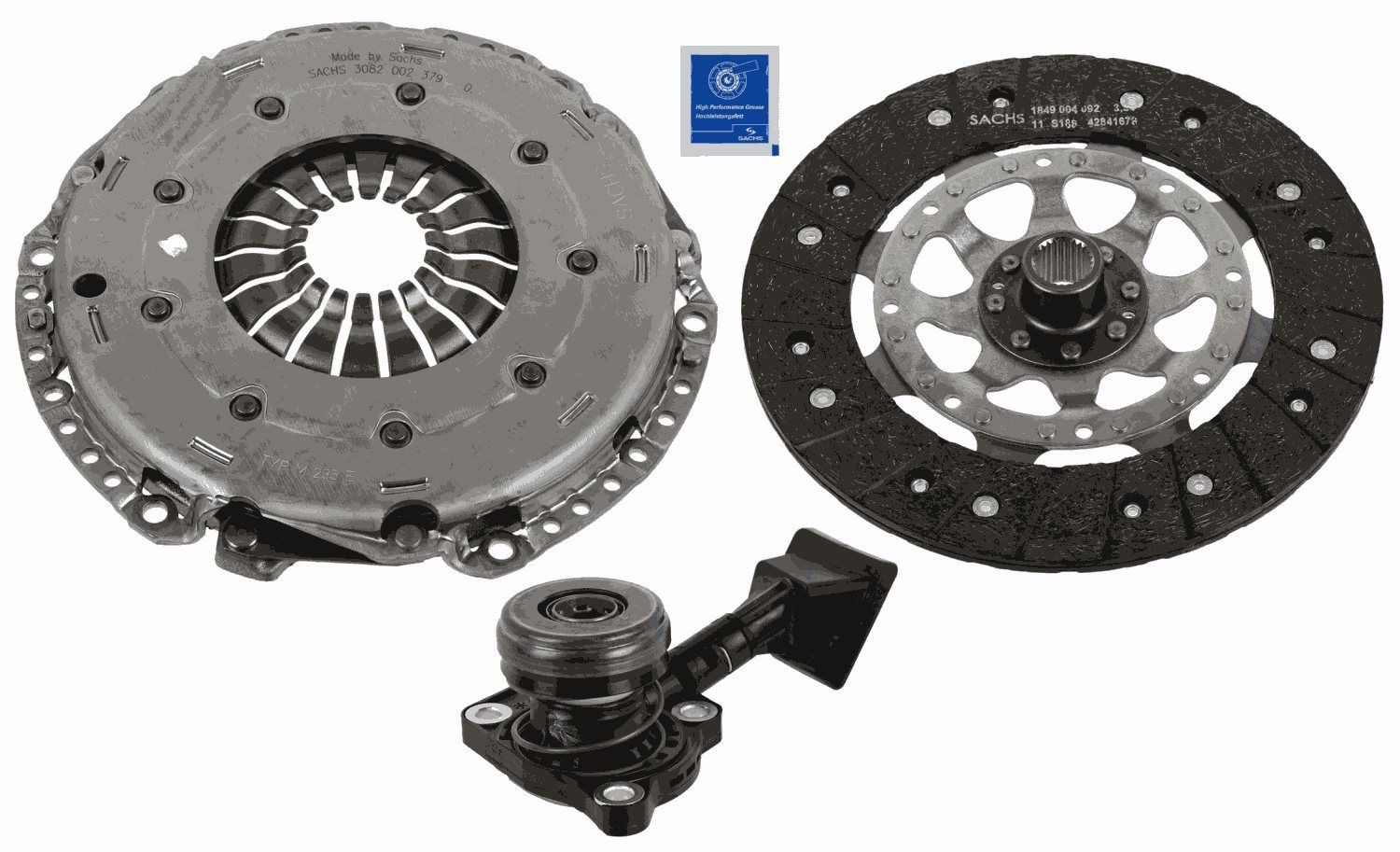 SACHS Clutch kit Article number: 3000 990 558 cheaply