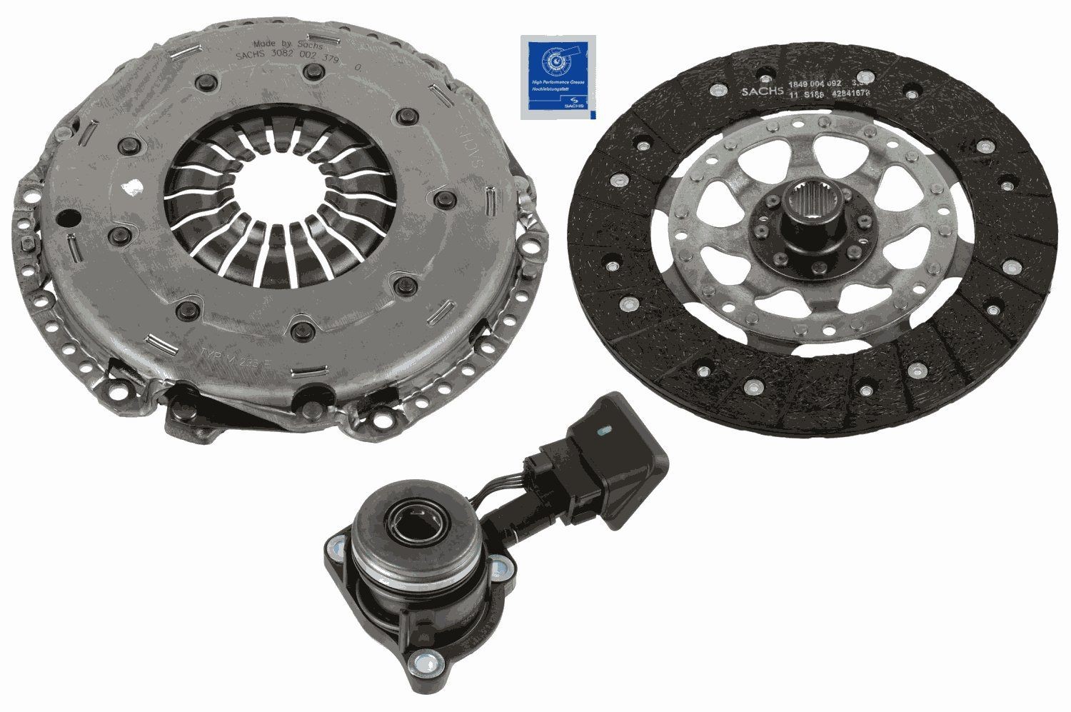 SACHS Clutch kit Article number: 3000 990 560 cheaply
