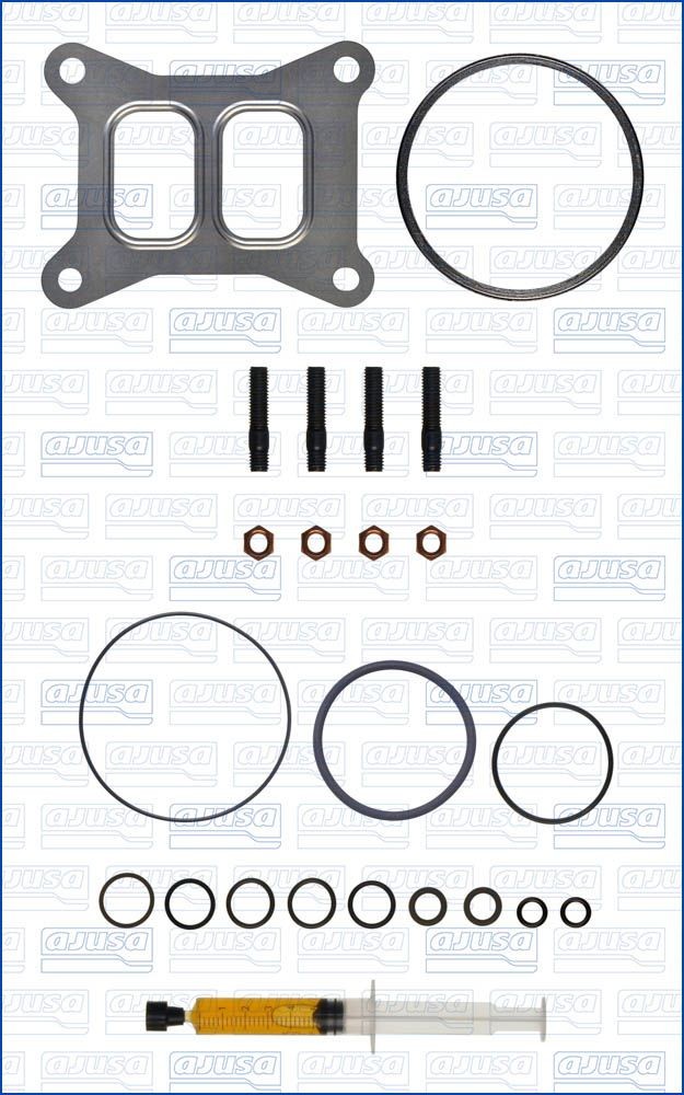AJUSA JTC12454 Mounting Kit, charger TIGUAN 2.0 TSI 4motion 186 PS Petrol