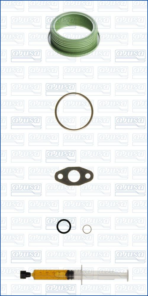 AJUSA JTC12477 Mounting Kit, charger PHAETON 3.0 V6 TDI 4motion 240 PS Diesel 2016