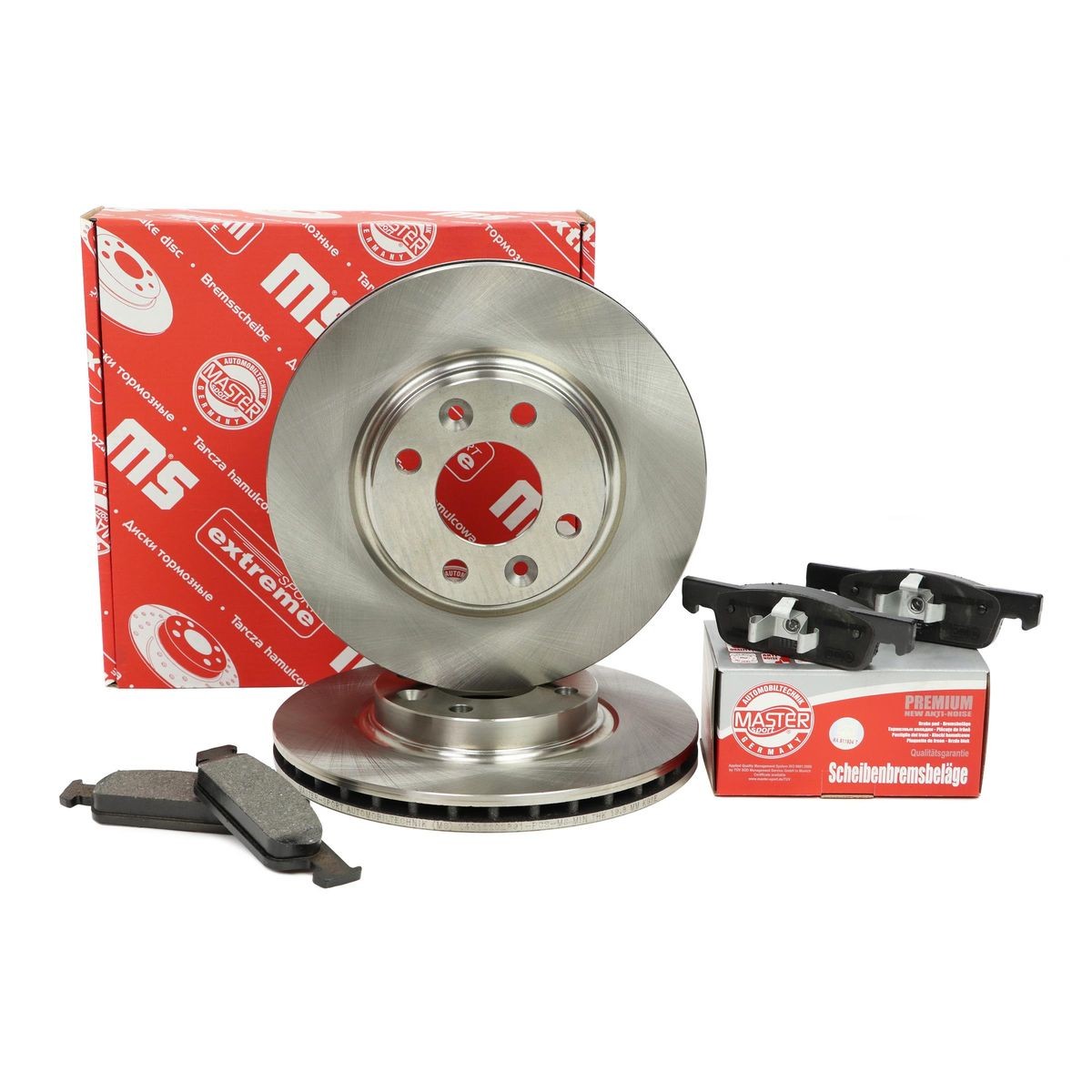 MASTER-SPORT Brake discs and pads set Article number: 202202890 cheaply