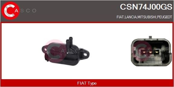 CASCO CHL71016AS Ключ за аварийни мигачи DUSTER 1.5 dCi 90 K.C. дизел