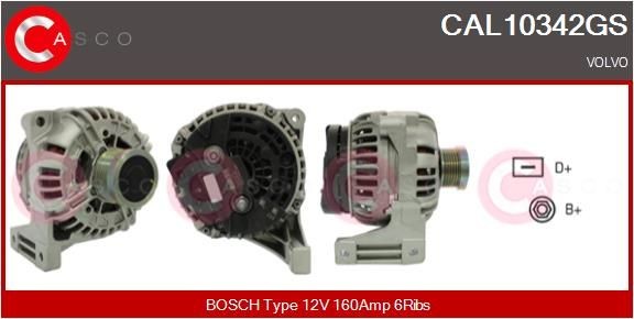 CASCO CRG73015AS EGR-jahuti FABIA 1.4 TDI 70 HP Diisel 2007