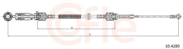 COFLE 92.10.4280 Tross, käigukast Cabrio Cooper 116 HP Bensiin 2007