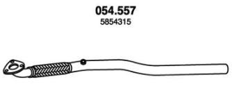 PEDOL Exhaust Pipe Article number: 054.557 cheaply