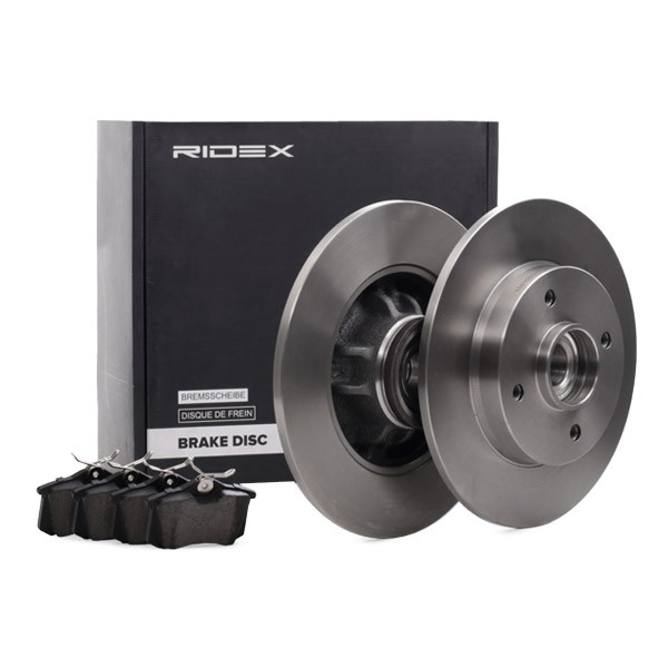 RIDEX Brake discs and pads set Article number: 3405B1432 cheaply