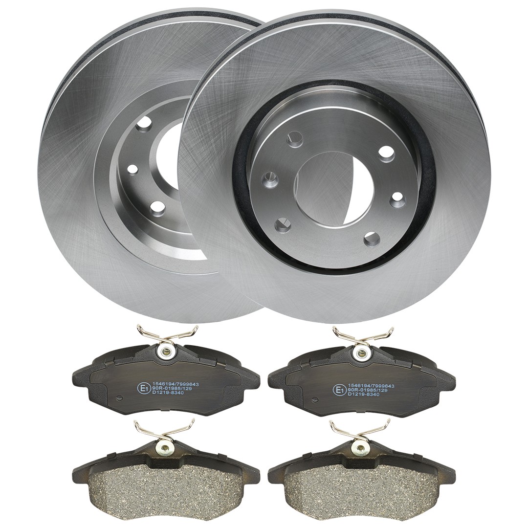 RIDEX Brake discs and pads set Article number: 3405B1524 cheaply