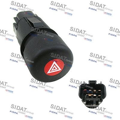 SIDAT 660636A2 Hazard Light Switch V60 2.4 D5 AWD 230 PS Diesel 2018