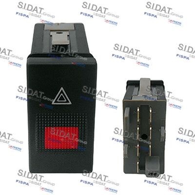 SIDAT 660816A2 Hazard Light Switch A4 2.8 quattro 174 PS Petrol 2001