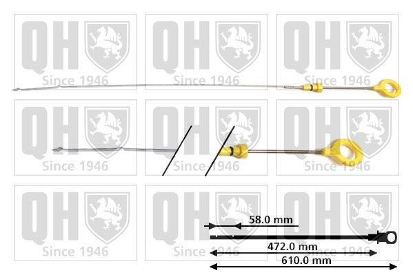 QUINTON HAZELL Oil Dipstick Article number: QOD169 cheaply