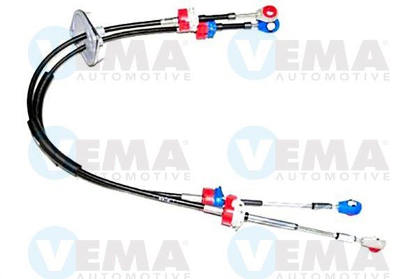 VEMA 295030 Cable, manual transmission WAGON R+ 1.3 4WD (RB 413) 76 PS Petrol
