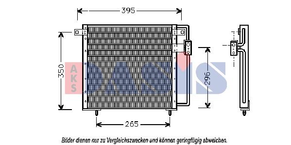 AKS DASIS Kondensaator, kliimaseade Artikli number: 522040N soodsalt