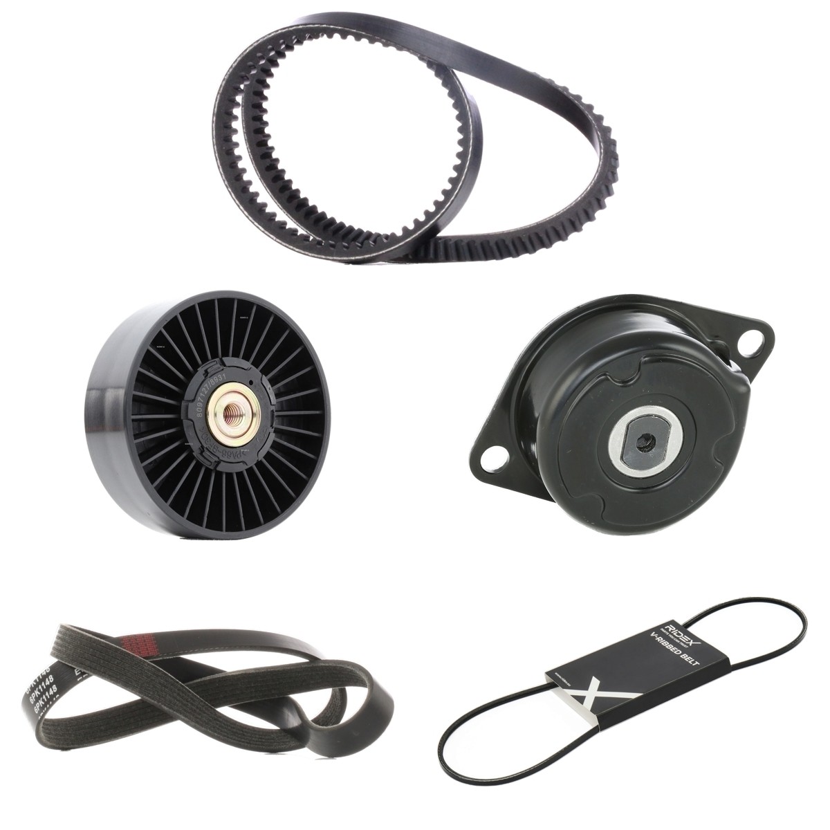 RIDEX V-Ribbed Belt Set Article number: 542R0872 cheaply
