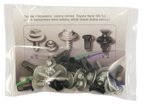 ROMIX 90221 Element de fixare, capac motor YARIS 1.4 D-4D (NLP90_) 90 CP motor diesel 2014