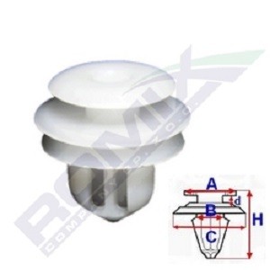 ROMIX Clip, trim / protective strip Article number: A175048 cheaply