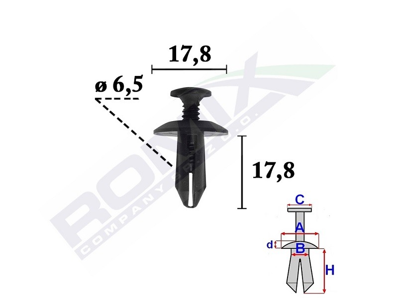 ROMIX C70340 Stopper NEW YORKER 2.2 95 HP Bensiin 1987