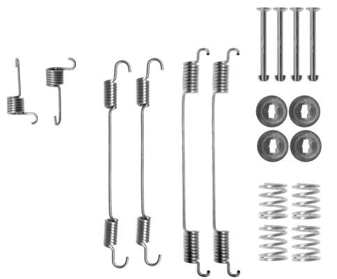 TEXTAR 97047700 Set accesorii, sabot de frana DUSTER 1.6 SCe 115 4x4 115 CP benzina 2018