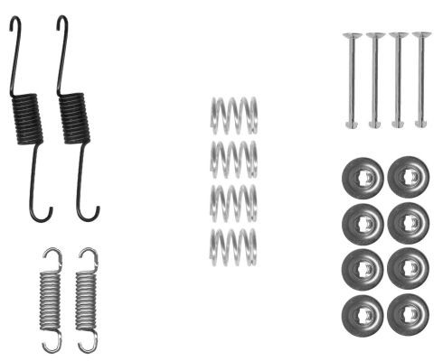 TEXTAR 97047900 Accessory Kit, brake shoes YARIS 1.4 D (NLP130_) 90 PS Diesel 2020