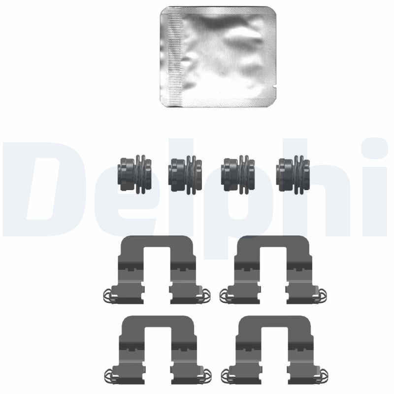 DELPHI LX0752 Lisakomplekt, ketaspiduriklotsid HR-V 1.5 eHEV (RV5) 131 HP Bensiin/elekter