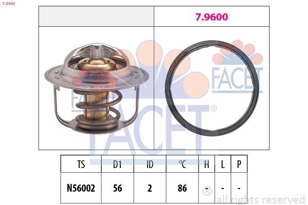 FACET Thermostat Article number: 7.8964 cheaply