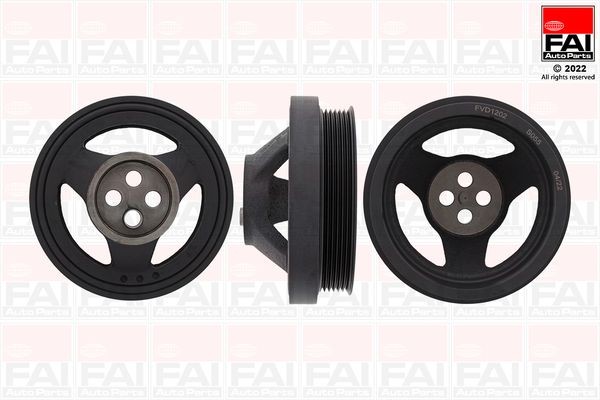 FAI AutoParts Crankshaft pulley Article number: FVD1202 cheaply
