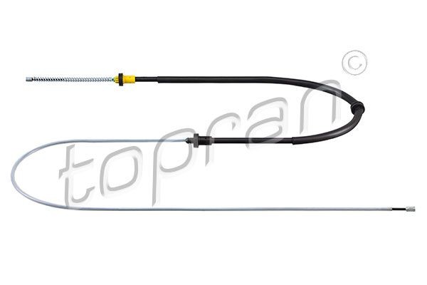 TOPRAN Hand brake cable Article number: 631 775 cheaply