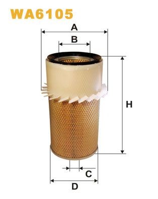 WIX FILTERS Filter, arbejdshydraulik Varenummer: W01AG209 billige