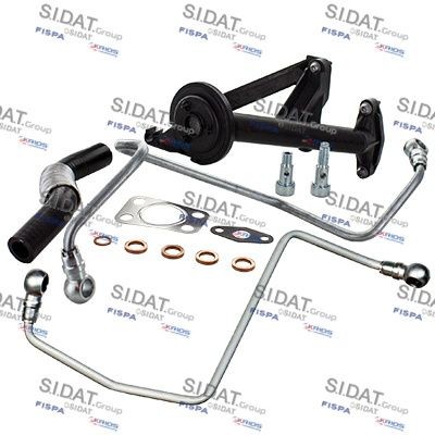 FISPA 8.580530 Montaažikomplekt, kompressor FOCUS 1.6 TDCi 90 HP Diisel 2011