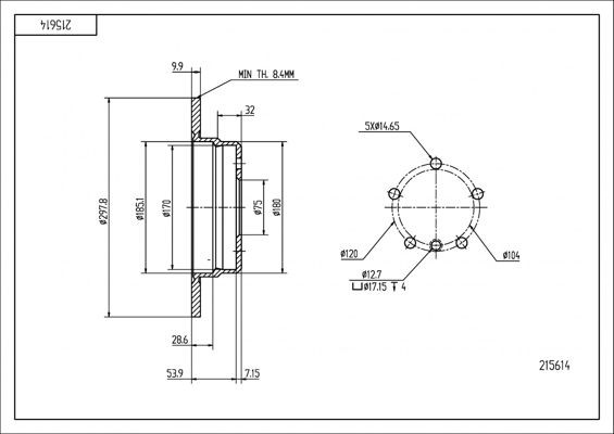 HART Hand brake cable Article number: 231 165 cheaply