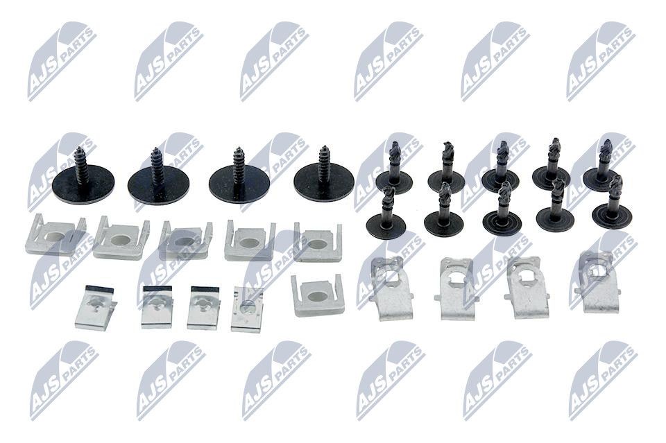 NTY EZC-AU-034 Kinnitusklippide komplekt, kere A4 RS4 4.2 quattro 450 HP Bensiin 2015