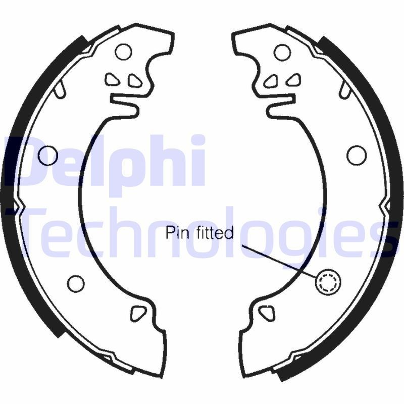 DELPHI Piduriklotside komplekt Artikli number: LS1303 soodsalt