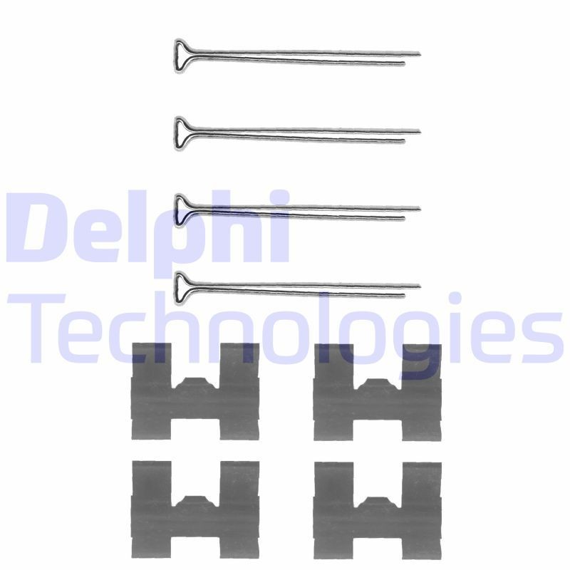DELPHI Accessory Kit, disc brake pads Article number: LX0040 cheaply